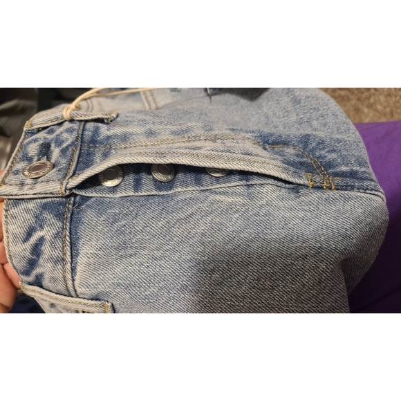 Vanilla Star 90's boyfriend super high rise jeans Size 7 NEW NWT straight leg - Picture 6 of 6